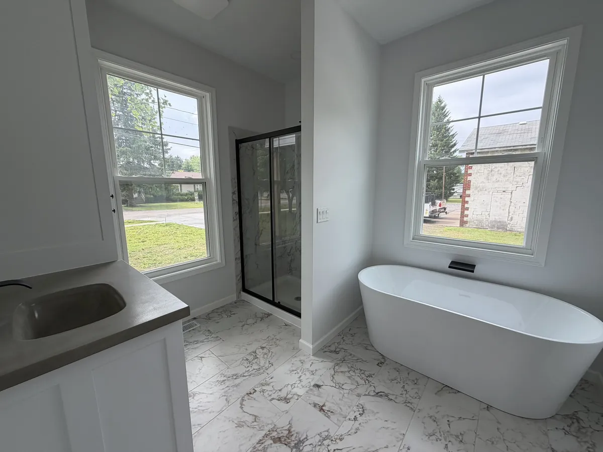 Primary bathroom vanity